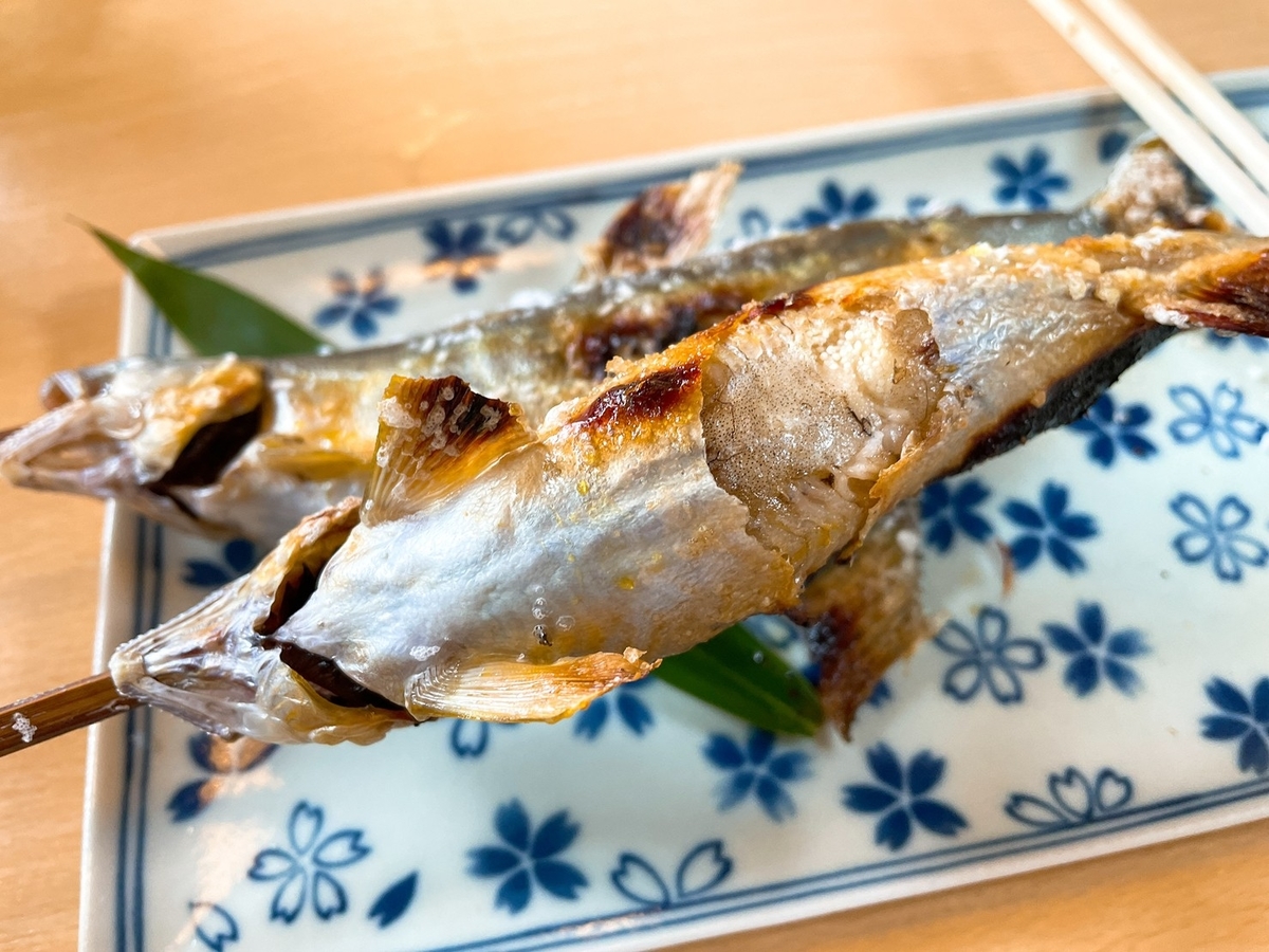 子連れランチ｜鮎の塩焼き、唐揚げ、鮎雑炊、子持ち鮎のコースが楽しめる鮎や（岐阜県関市） - 子育て記録あれやこれ