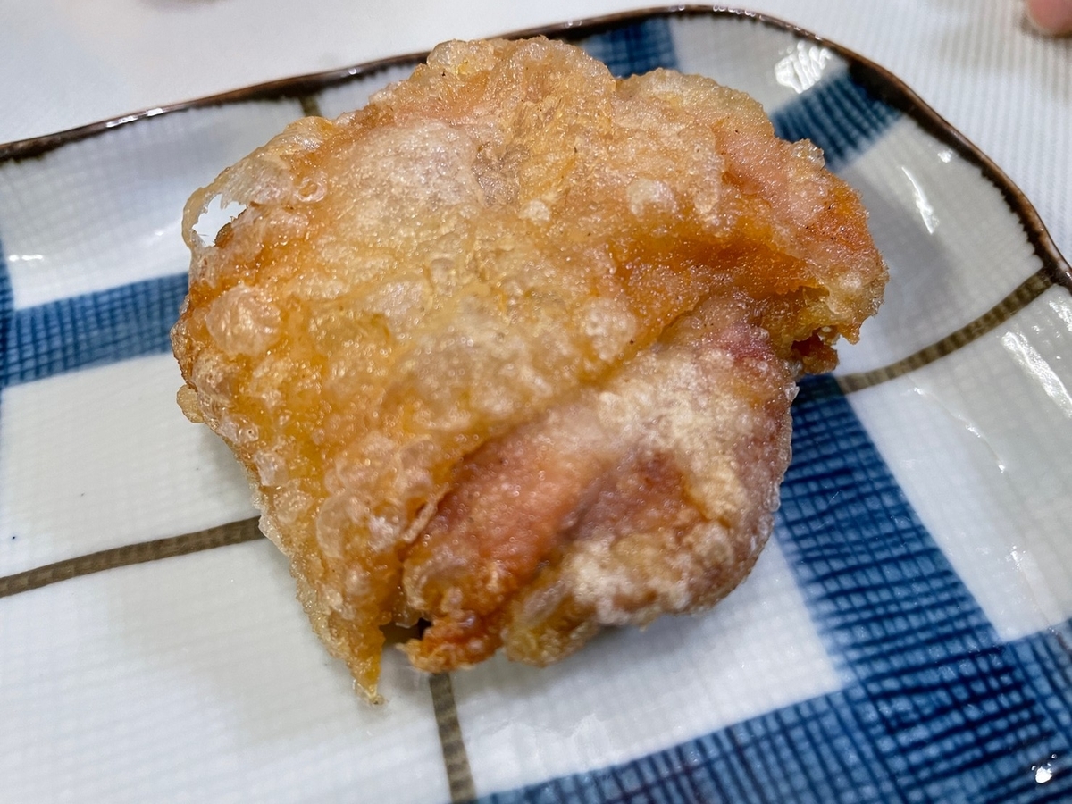 東海市高横須賀町にあるドライブスルーができるからあげ専門店「さいとうさんちの唐揚げ店」のテイクアウトメニュー・塩唐揚げ
