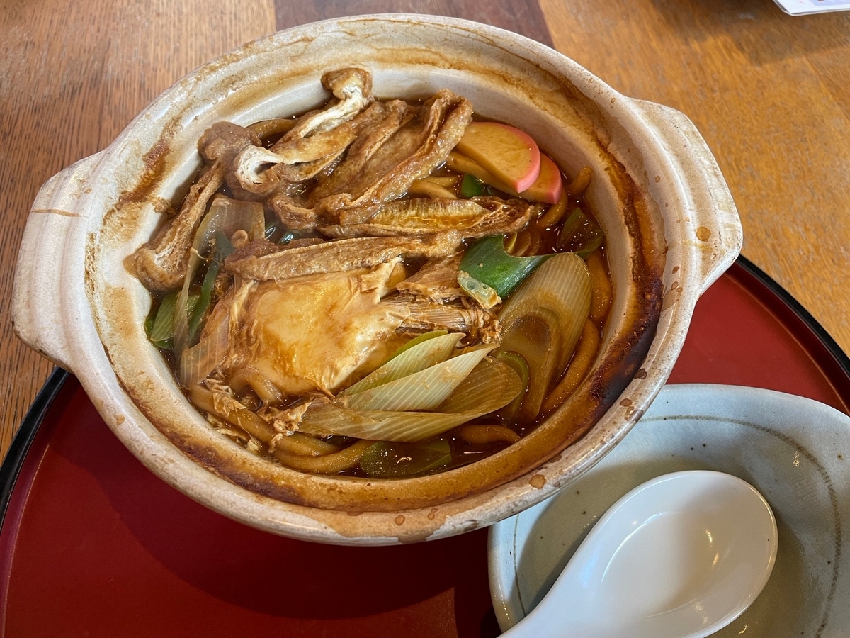 赤ちゃん子ども連れで行ける愛知県刈谷市のいもかわうどん・石臼挽き蕎麦のきさんのメニュー・味噌煮込みうどん