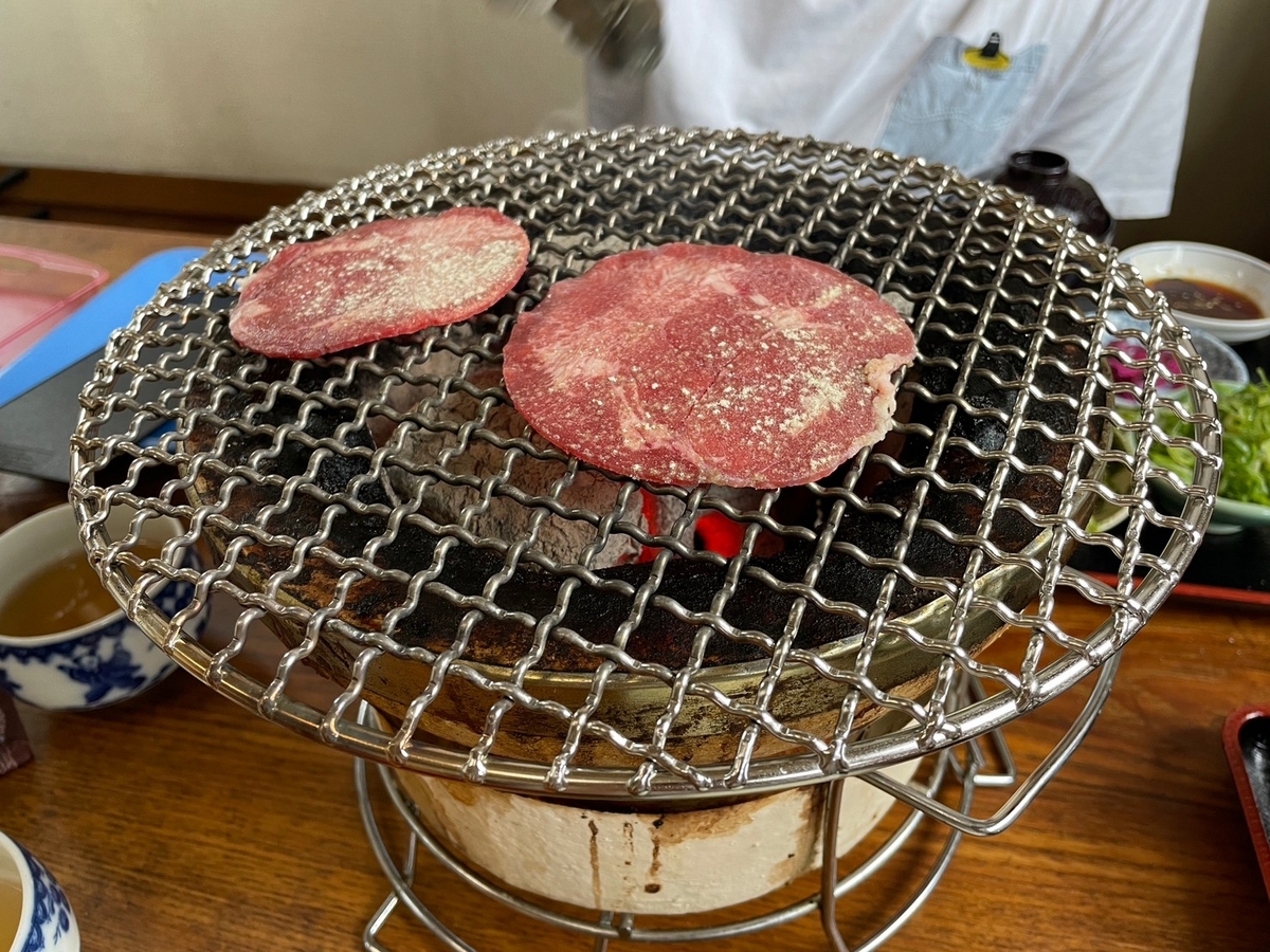 中京テレビのPS純金で安くてうまいと紹介された半田市の焼肉屋・烈火のねぎタン定食