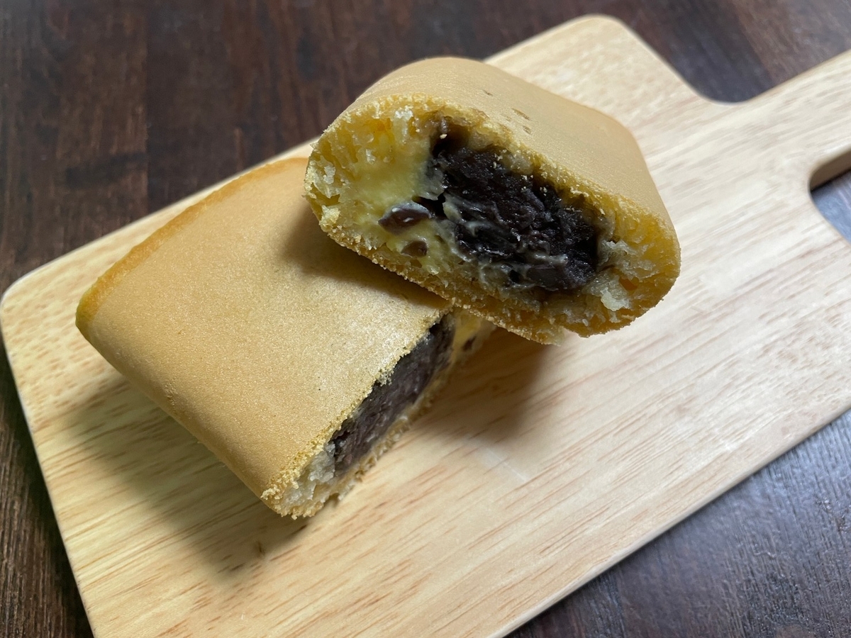 知立のおすすめ名物スイーツ・大あんまきで有名な藤田屋のあんまき（カスタード）