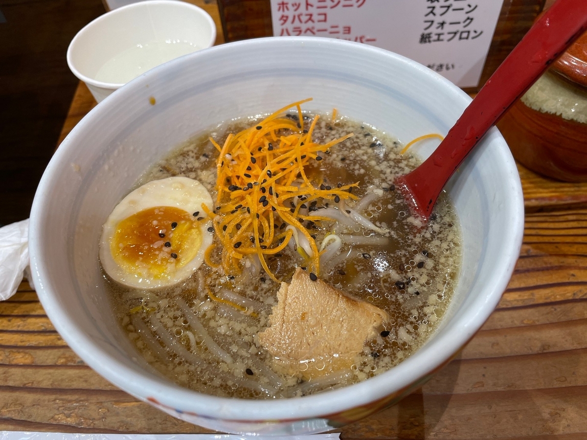 赤ちゃんや子ども連れでランチができるアピタ北方店に入っているラーメン店「麺’ｓ（メンズ）」のお子様ラーメン