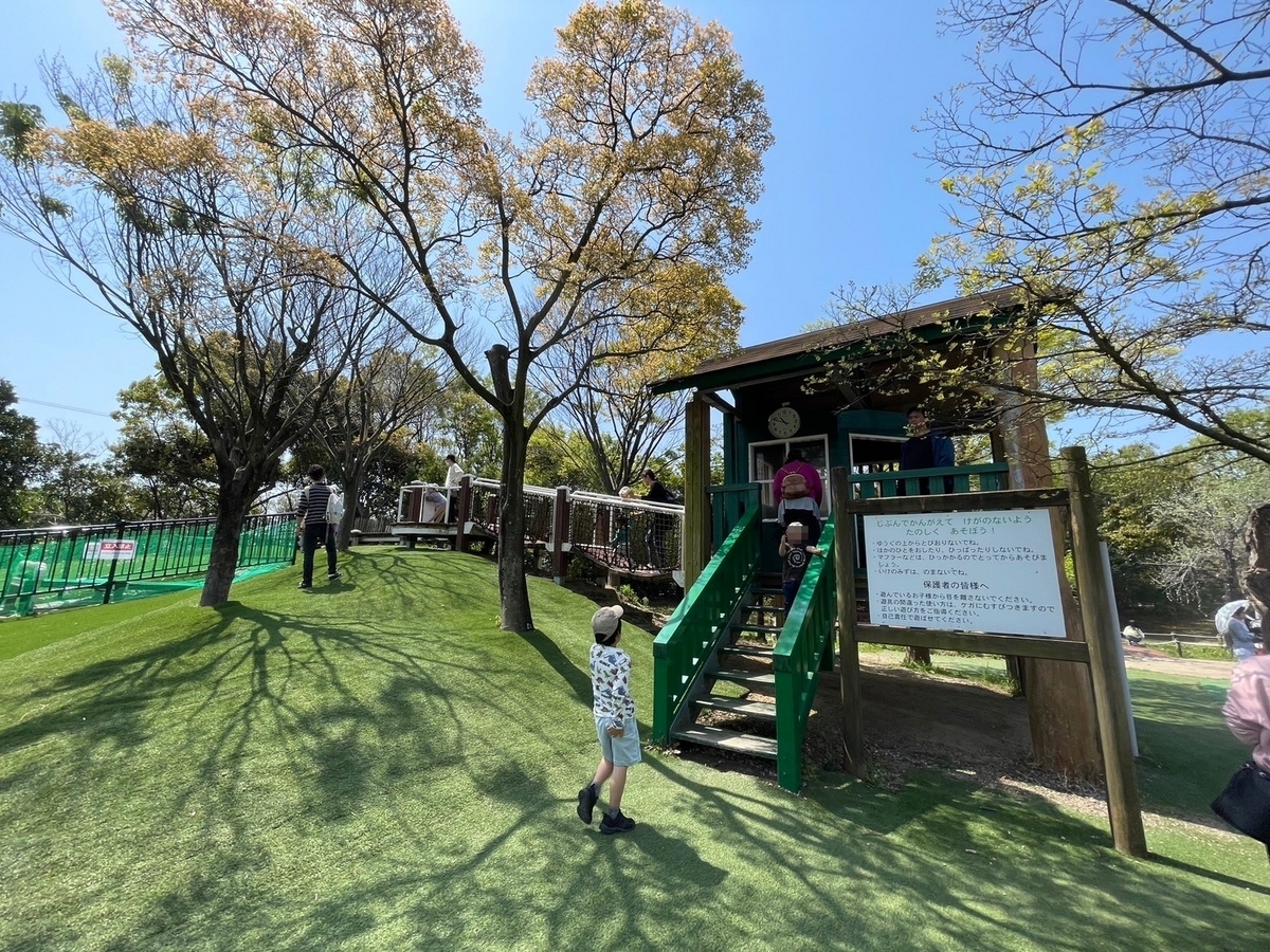 静岡県浜松市の浜名湖花博2024、浜名湖ガーデンパークの子ども広場の遊具
