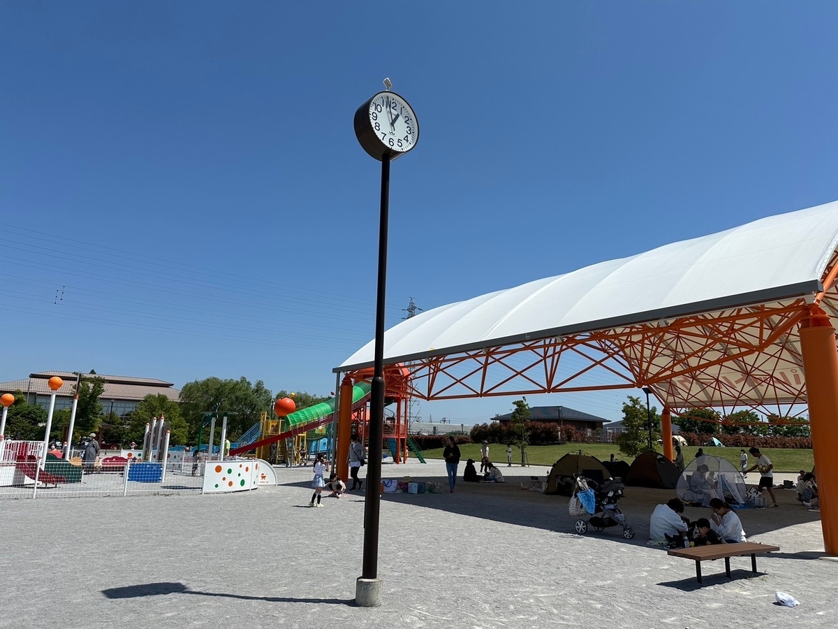 岐阜県瑞穂市の子どもの遊び場｜遊具が豊富な公園・サンコーパレットパークのドームシェルター