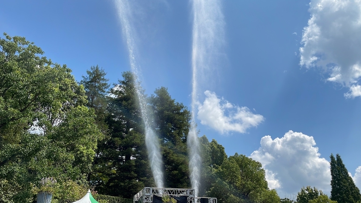子どもの遊び場｜愛知県安城市にある安城デンパークの水遊びスポット「じゃぶじゃぶ池」にあるスプラッシュキャノン