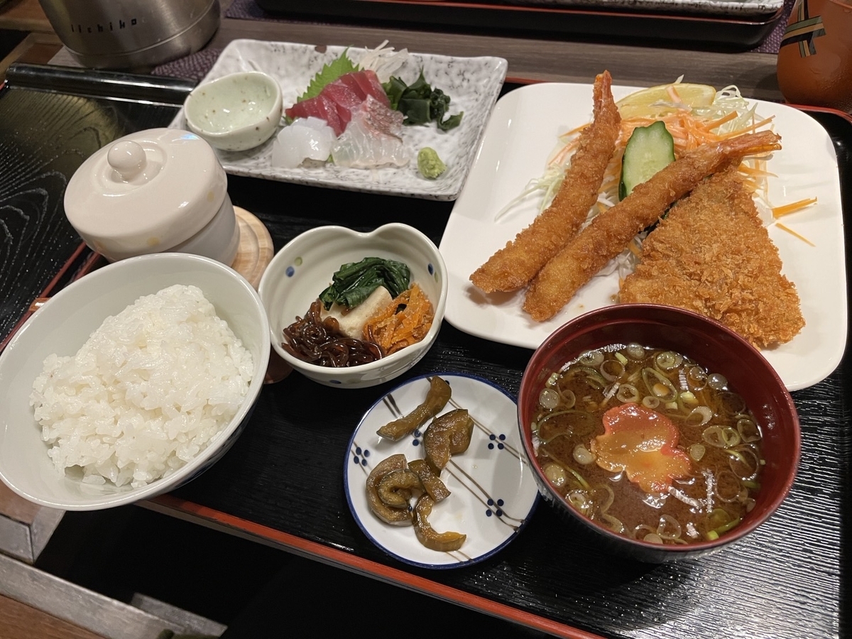 子連れランチ｜愛知県常滑市榎戸にある和食処「食堂島」の島定食