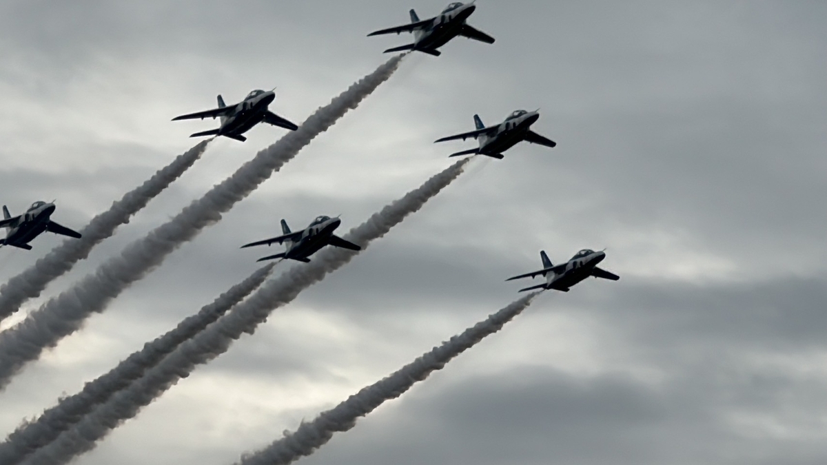 岐阜基地航空祭2023のブルーインパルス
