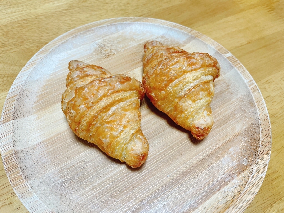 パン屋巡り｜愛知県大府市にあるげんきの郷できたて館のもぐもぐベーカリーのクロワッサン