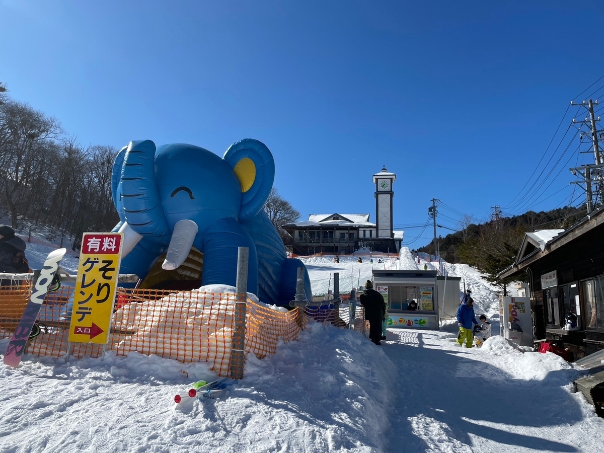 子どもの遊び場｜キッズゲレンデが楽しめる長野県の治部坂高原スキー場のキッズパーク
