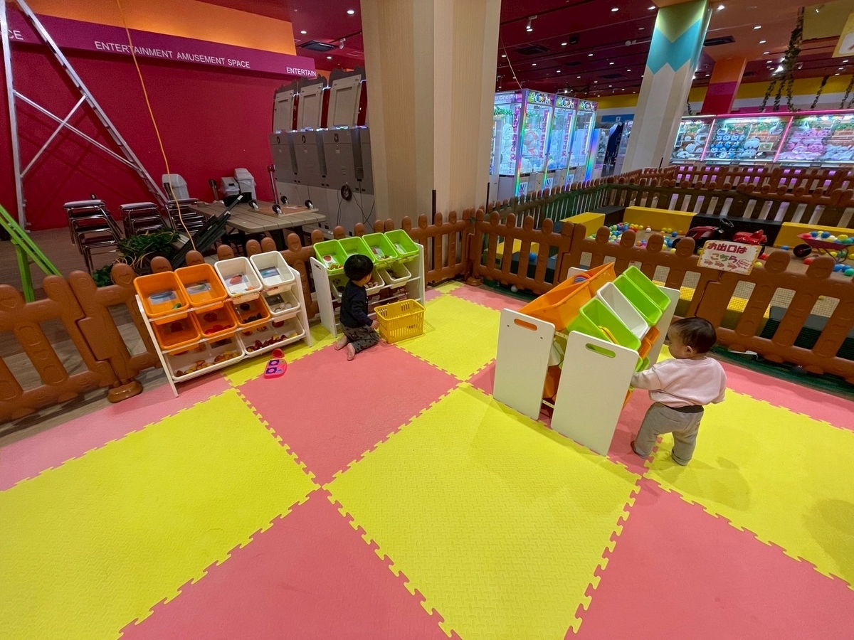 子どもの遊び場｜大府市のリソラ大府にある「あそびパークNamcoリソラ大府店」のおままごとエリア