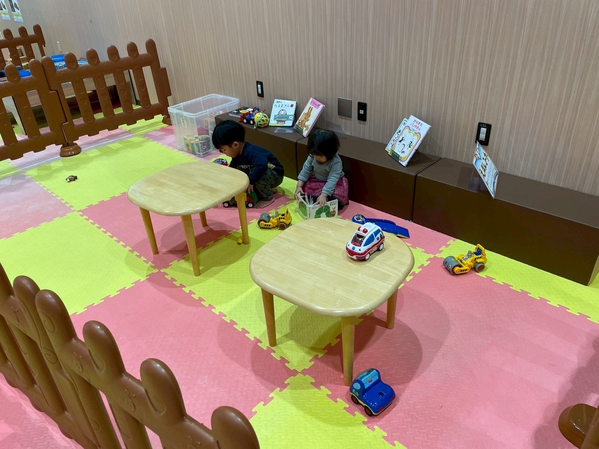 子どもの遊び場|大府市のリソラ大府にある「あそびパークNamcoリソラ大府店」のベビーエリア