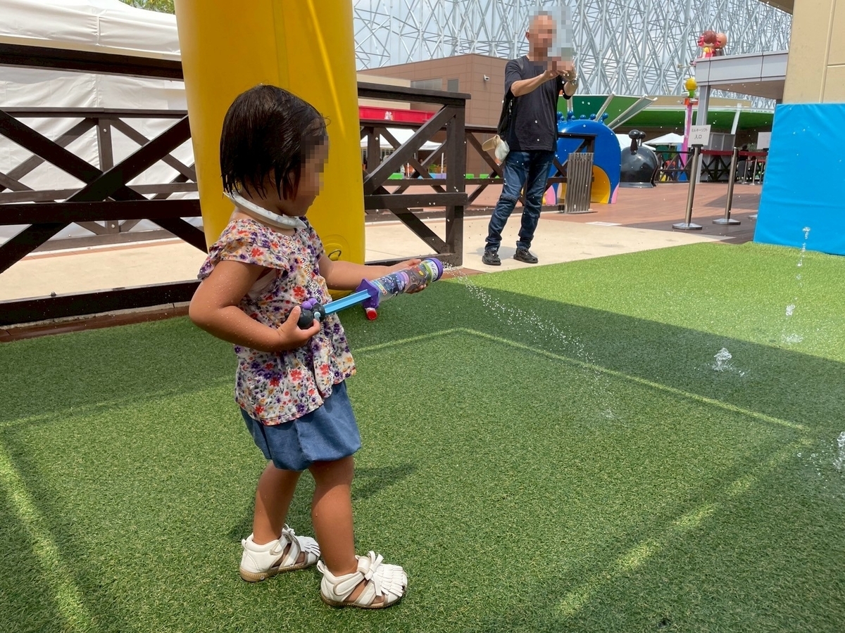 水かけパレードが人気の夏の名古屋アンパンマンこどもミュージアム体験記｜期間限定の水遊びエリア