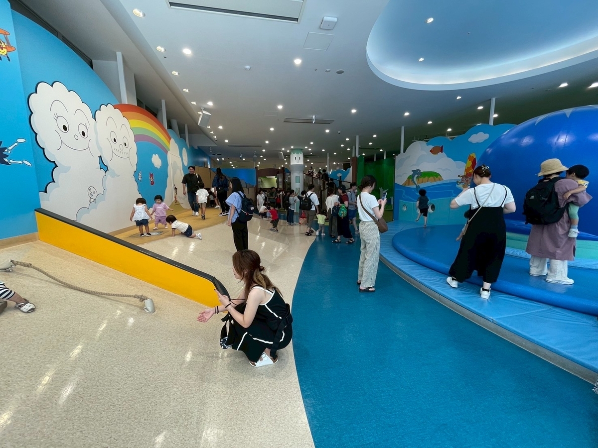 横浜家族旅行2025｜子どもに大人気のみなとみらいにある室内遊び場「横浜アンパンマンこどもミュージアム」のわんぱくアイランド