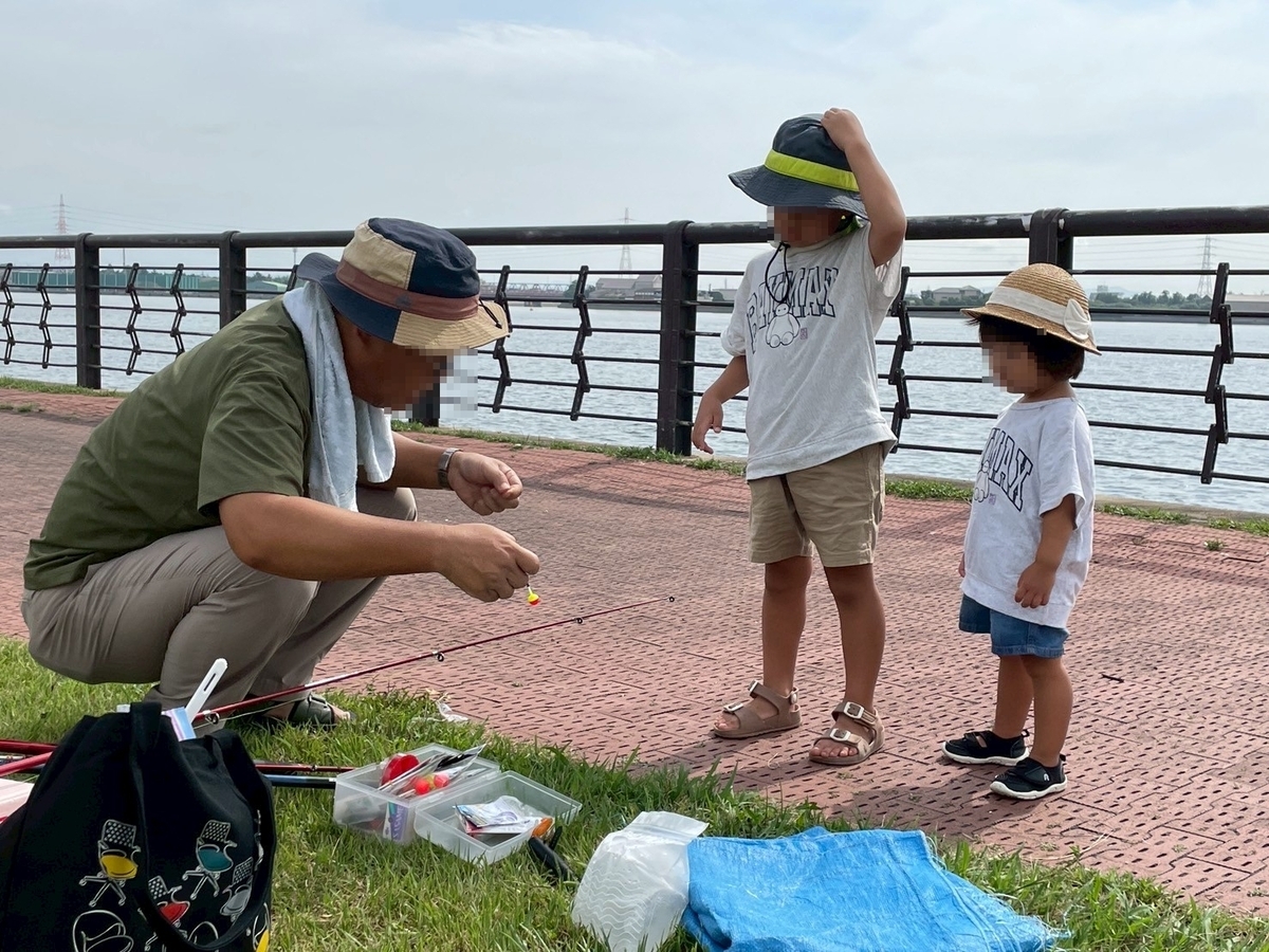 初めてのハゼ釣り体験｜半田市の亀崎海浜緑地でハゼ釣り