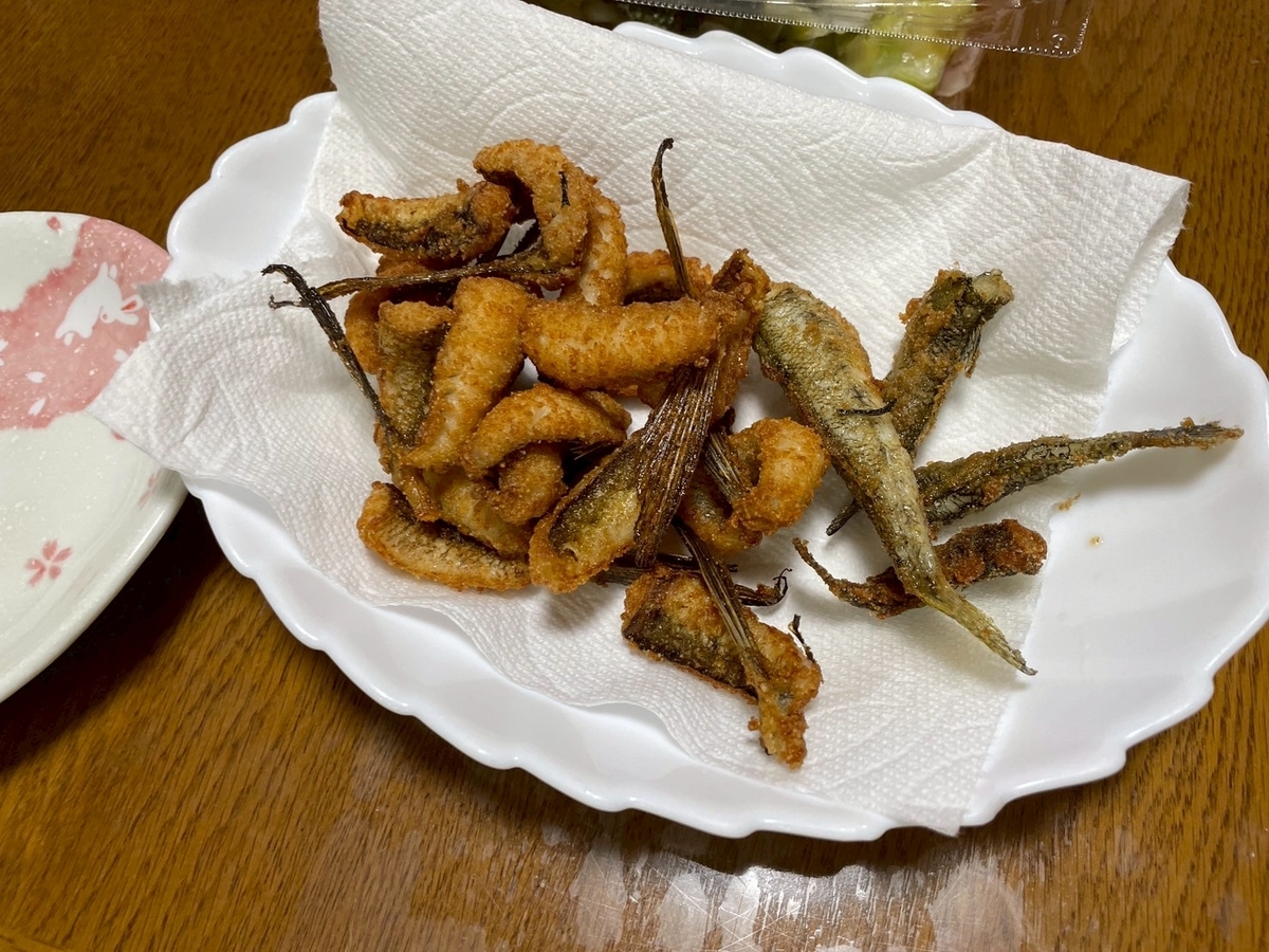 初めてのハゼ釣り体験｜半田市の亀崎海浜緑地で釣れたハゼの唐揚げ