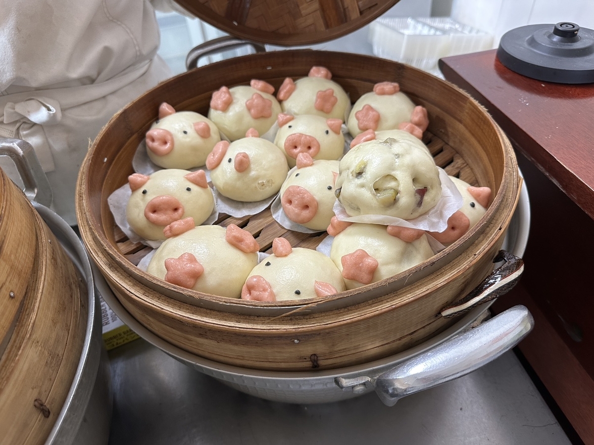 武豊町グルメ｜手作り豚まん・餃子のテイクアウト専門店「好香包（ハオシャンパオ）」の豚まん