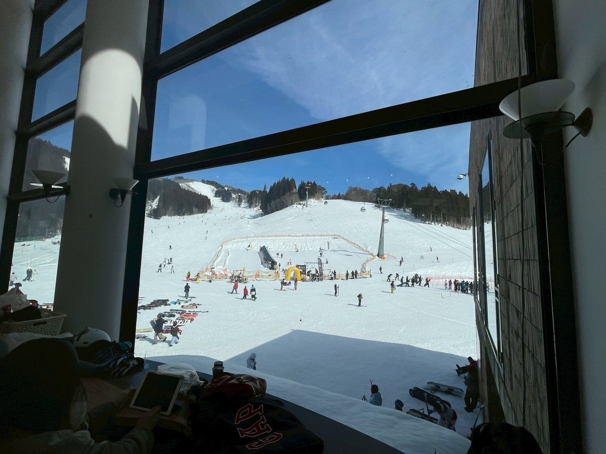 ベルコンがあるキッズゲレンデ｜岐阜県奥美濃にあるウィングヒルズ白鳥リゾートスキー場のちびっこゲレンデの全体図