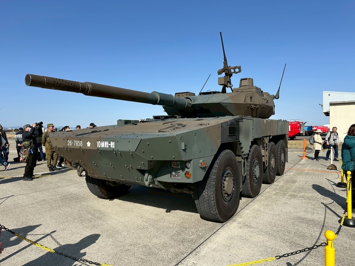 航空自衛隊小牧基地航空祭2026｜航空祭当日の戦車の様子