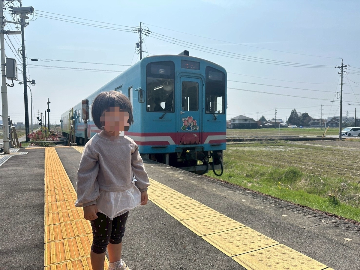 樽見鉄道の織部駅