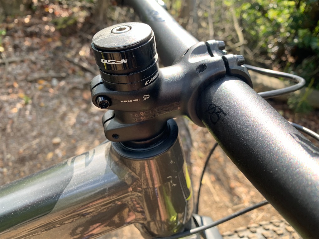 MTB　アルミ　ハンドル　バー　35mm　ステム　40mm　セット　中古 61ZdlSgUd0L._AC_UL210_SR210,