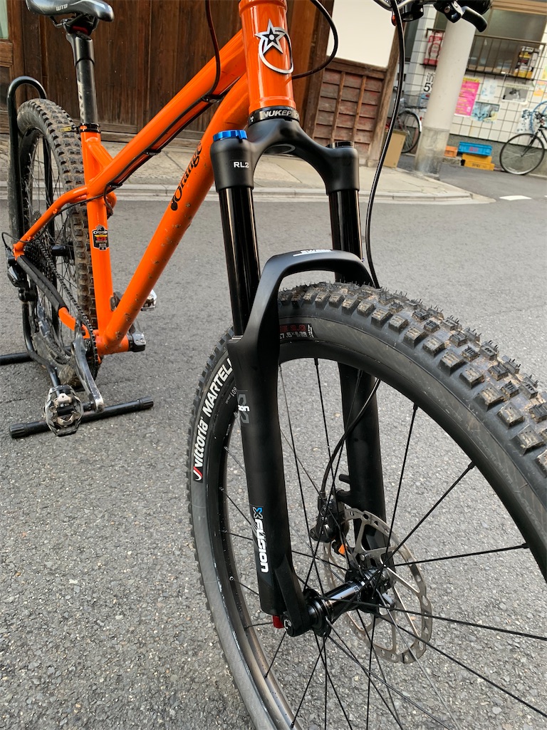 【ジャンク品】MTB X-fusion sweep フロントフォーク ジャンク品】MTB X-fusion sweep フロントフォーク