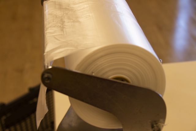 ビニール袋にも付着している可能性があります