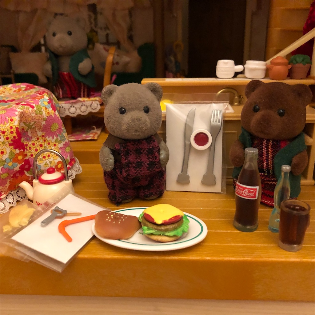 セール！こぐまキッチン　可愛いこぐまセット　あにまるインテリア　リーメント Amazon.co.jp: ???? メガハウス リーメント ぷちサンプル