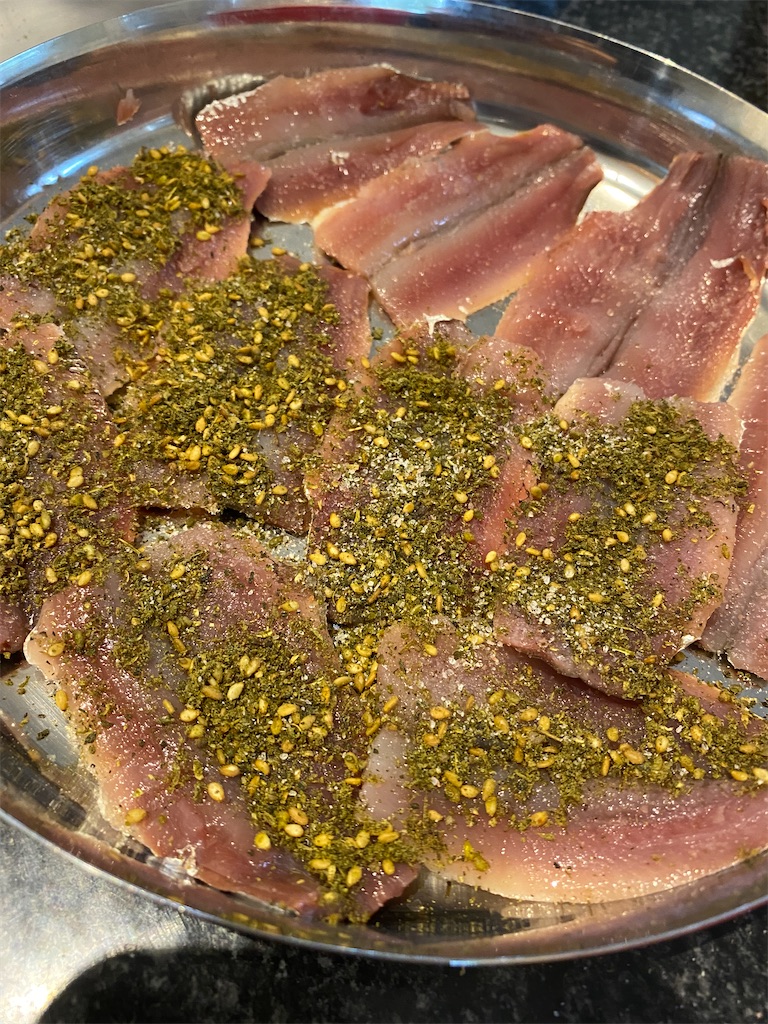 ザタールで鰯を焼いてみた - melbournestocklife’s diary
