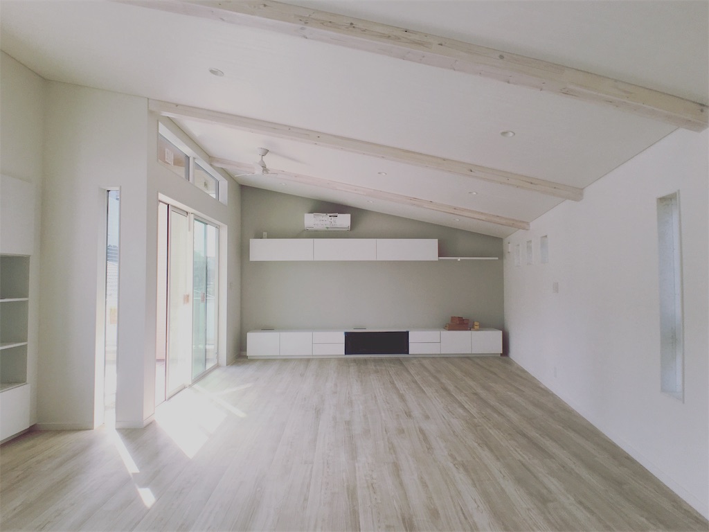 Web内覧会 １３ 入居前 2階リビング 北欧ナチュラル 片付く家を目指すブログ