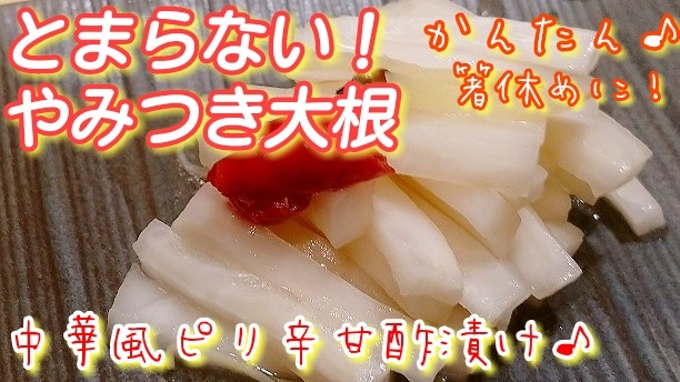 とまらない やみつき大根作り方 釣りと料理のバラエティ