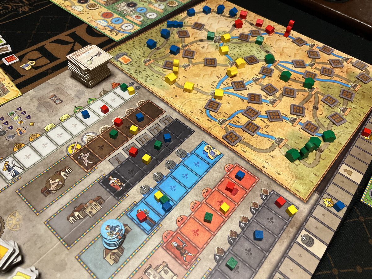 2025年01月13日(月)ボードゲームのオルレアンで遊んできた - 世界は