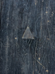 三角形の埋め木