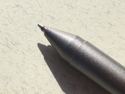 ペン先のガンメタ感 ペン先のガンメタ感の画像