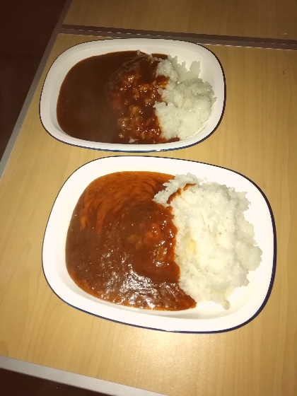 キャンプ　カレー