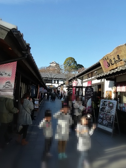 熊本　桜の馬場　城彩苑　桜の小路