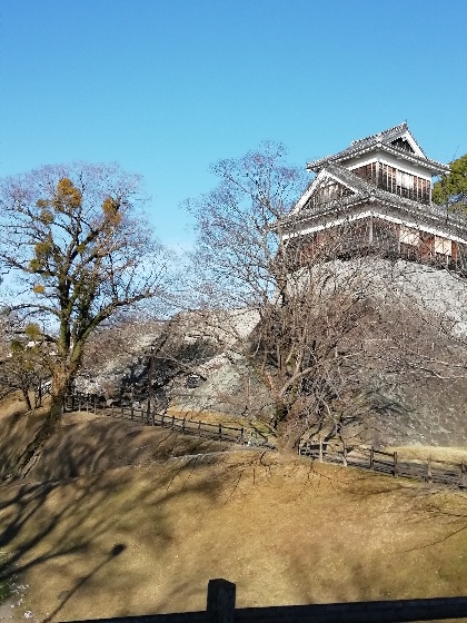 熊本城　地震