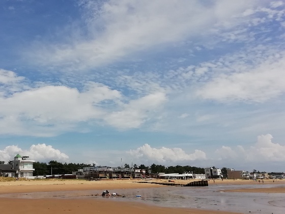 晴天　海　夏　写真　画像　暑い　青　砂浜