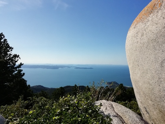 十坊山登山　中村登山口　登山　福岡県　画像　写真　背振　山頂　景色