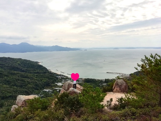 インスタ映え　立石山登山　立石山　登山　写真　画像　有名