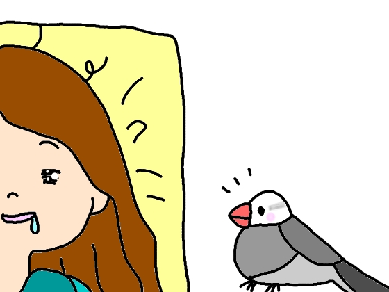 イラスト　おもしろい　漫画　かわいい　画像　文鳥