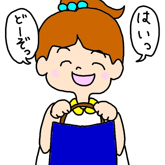 娘　イラスト　画像　女の子　プレゼント　母の日