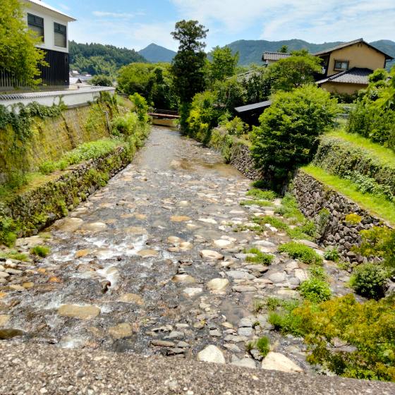 眼鏡橋　写真　画像　秋月　秋月城下町　写真　画像