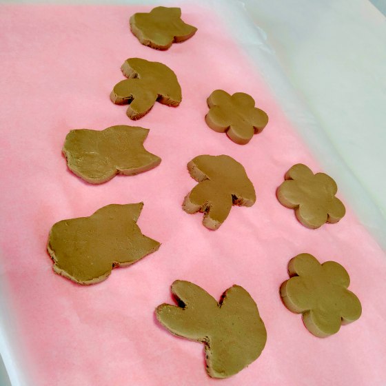 オーブン陶土 ヤコ 陶土 型抜き 写真 画像