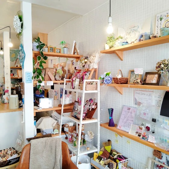 カフェ ハンドメイド 店内 写真 画像
