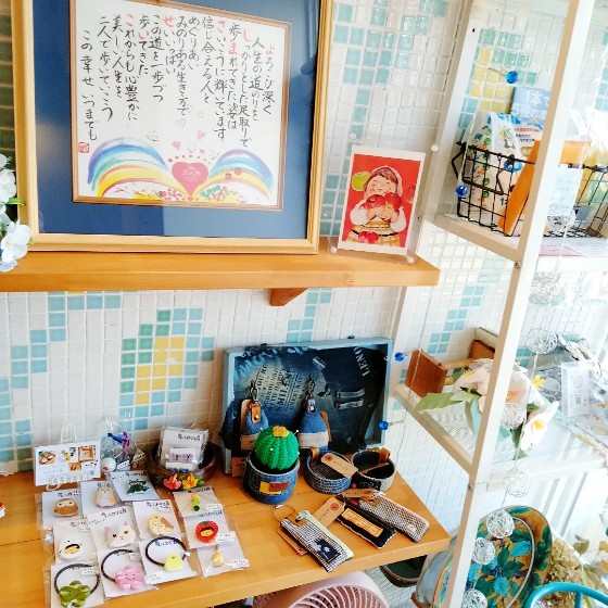 カフェ ハンドメイド 店内 写真 画像