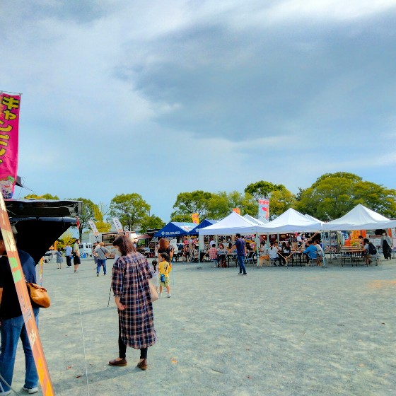 キャンピングカー　展示会　写真　画像　