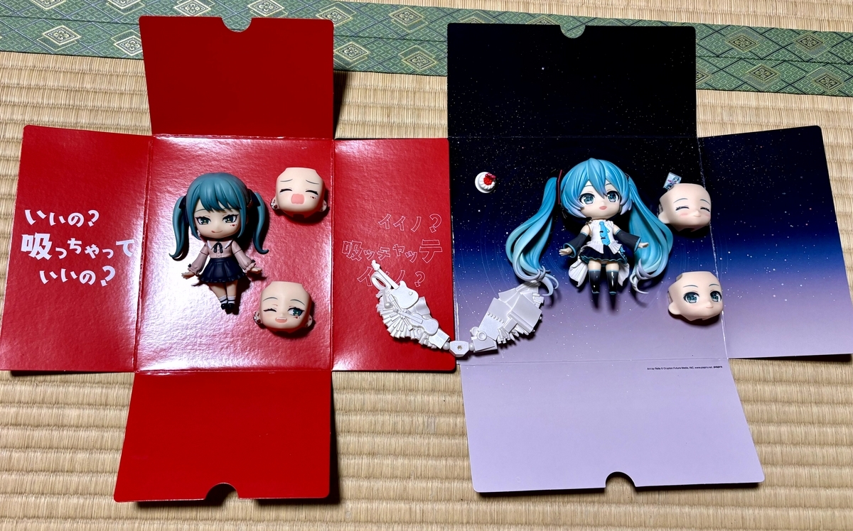 初音ミク16周年記念胸像フィギュアとか開封していくぞい♪ - メメント 