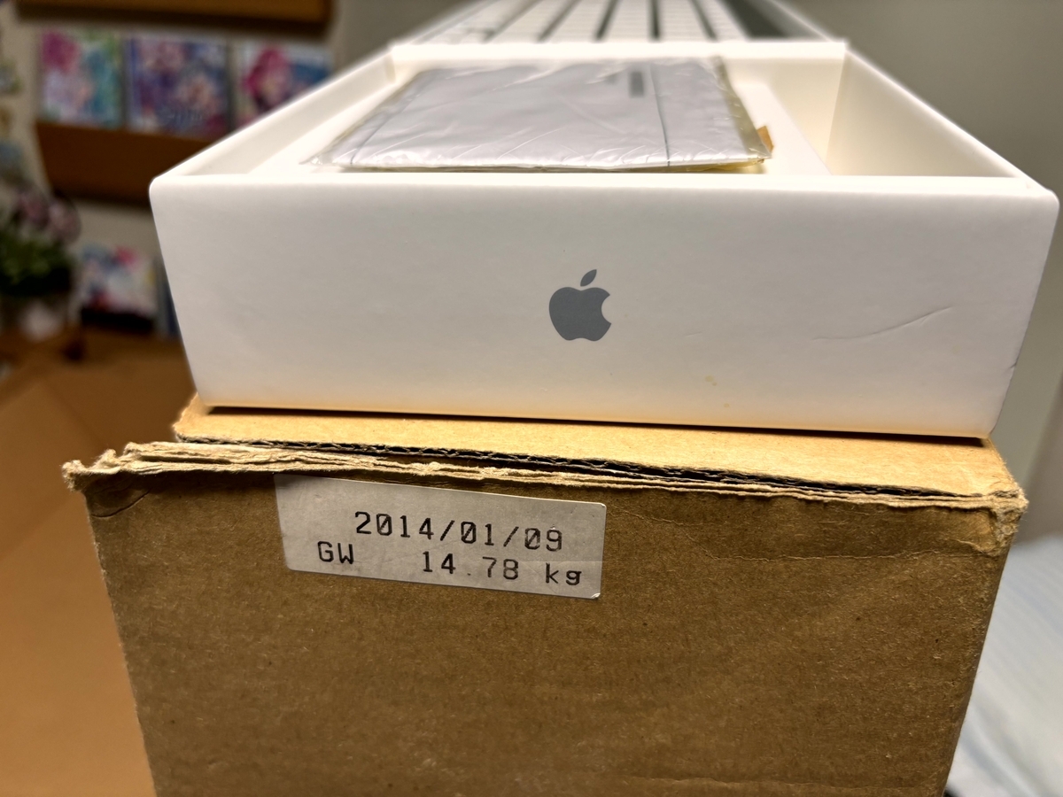 iMac 外箱のみ iMac 27インチ 128メモリ2020年 2TBSSD 外箱付き✴︎