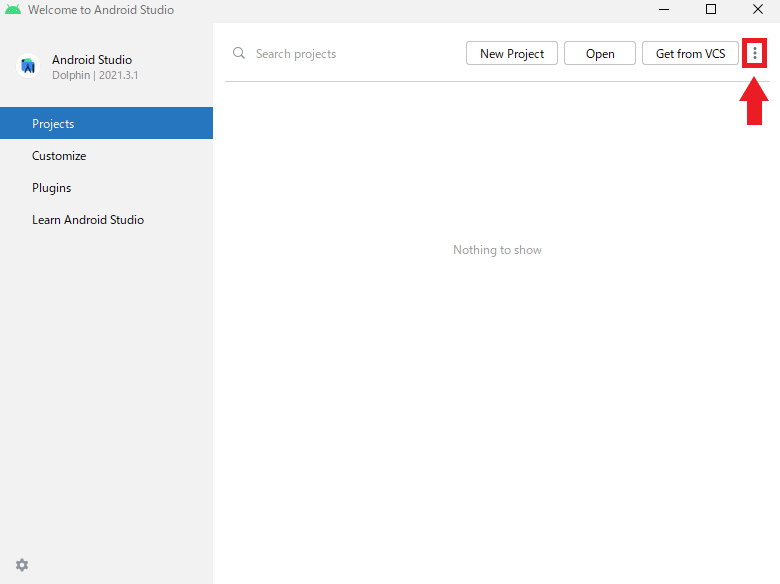 More Actionsの場所その2