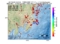 地震震源マップ：2017年04月30日 19時37分　千葉県北西部 M3.3